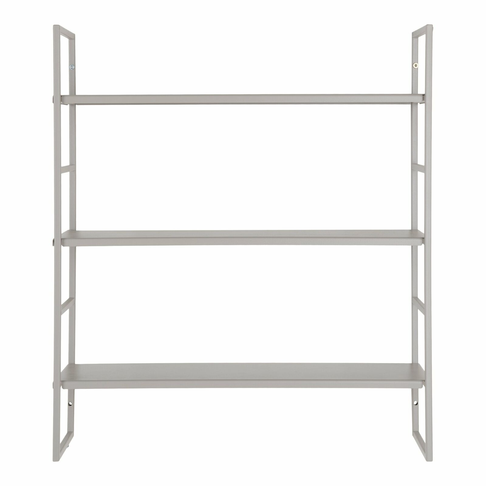 Beja Shelves - grijs, 3 planken, 48x17x55 cm 1 Beja Shelves - grijs, 3 planken, 48x17x55 cm