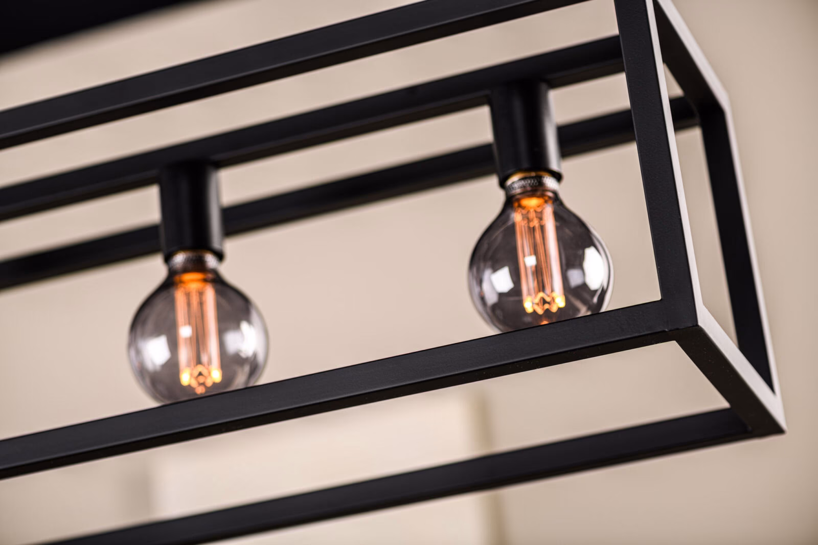Hanglamp, 7-lichts, H340 zwart 3 Hanglamp, 7-lichts, H340 zwart - Afbeelding 3
