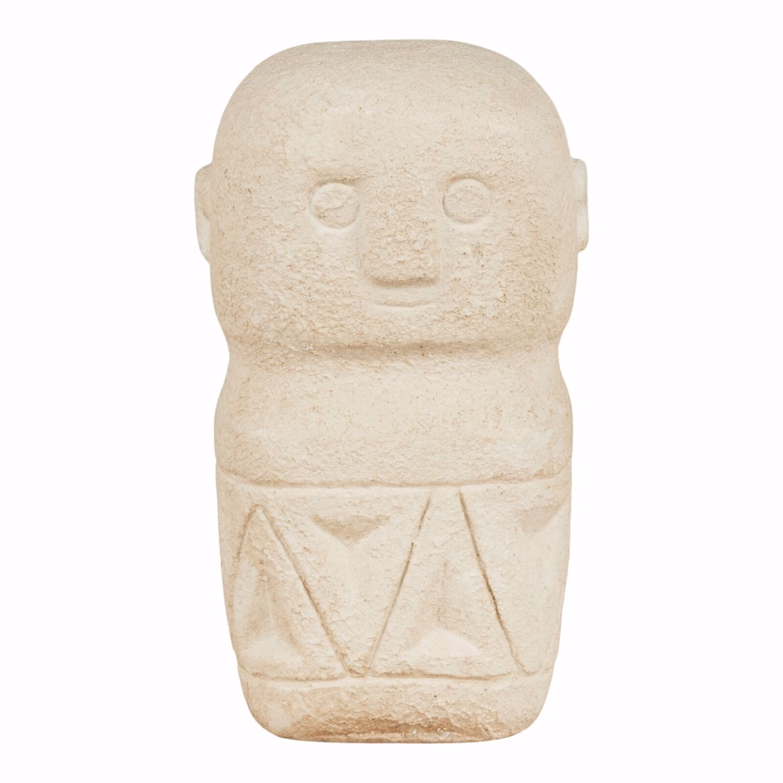 Totem tac beeldje cement, beige, 5,5x5,5x10 2 4441770