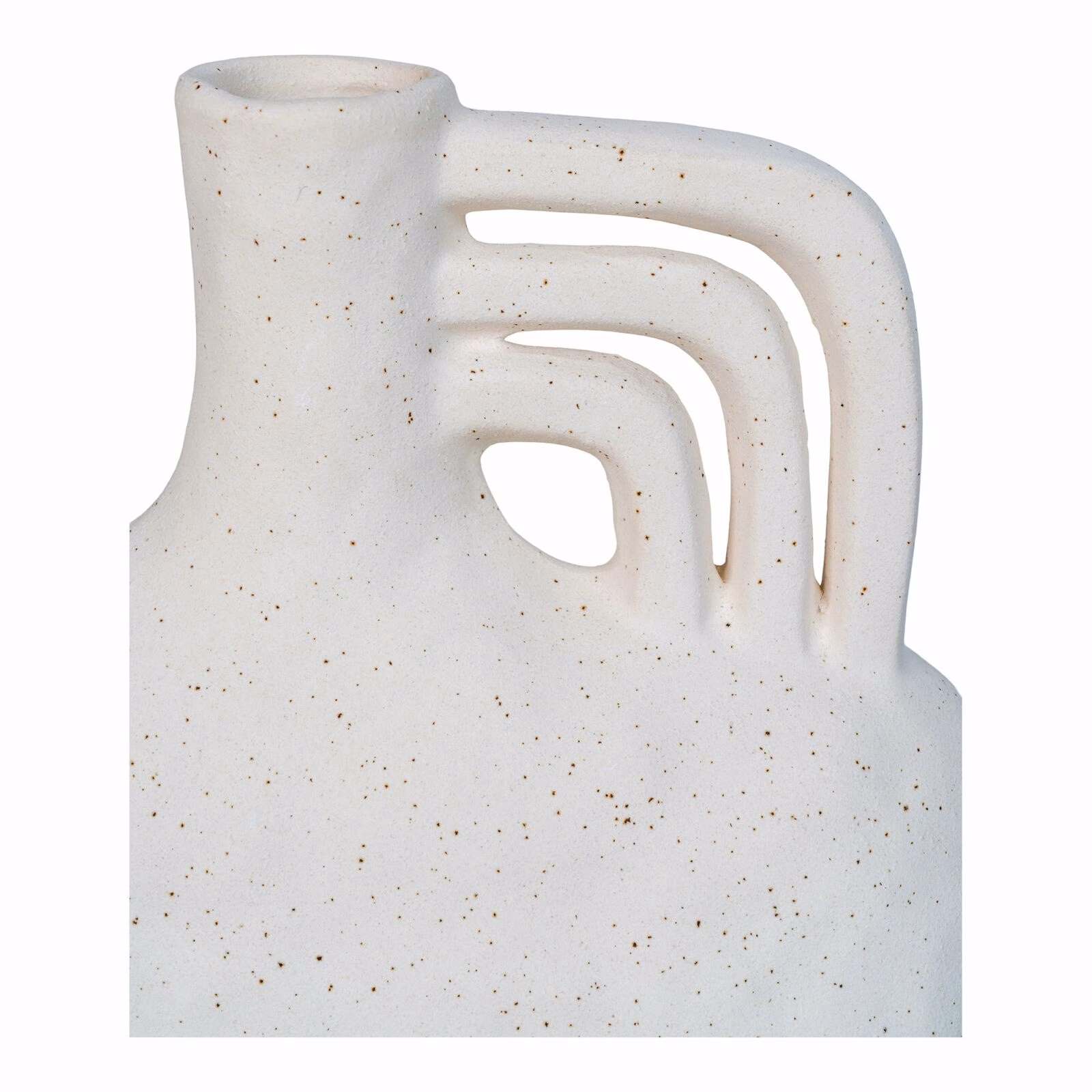 Scandanavische vaas, keramiek, beige 4 Scandanavische vaas, keramiek, beige - Afbeelding 4