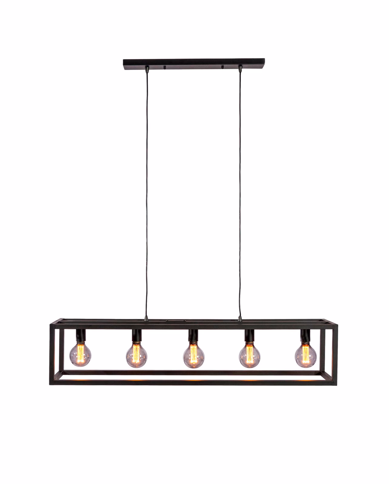 Hanglamp, 5-lichts, H340 zwart 5 Hanglamp, 5-lichts, H340 zwart - Afbeelding 5