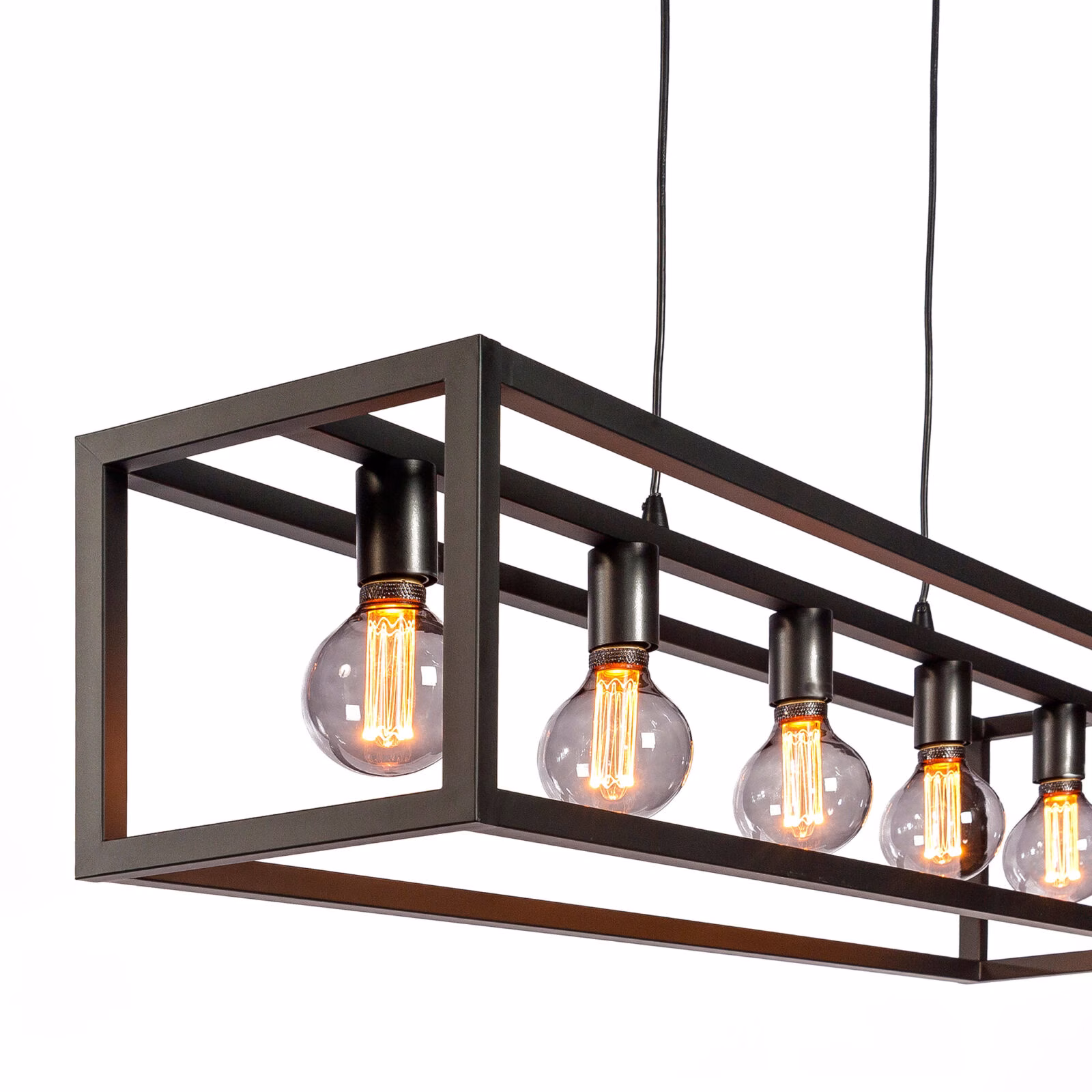 Hanglamp, 5-lichts, H340 zwart 6 Hanglamp, 5-lichts, H340 zwart - Afbeelding 6