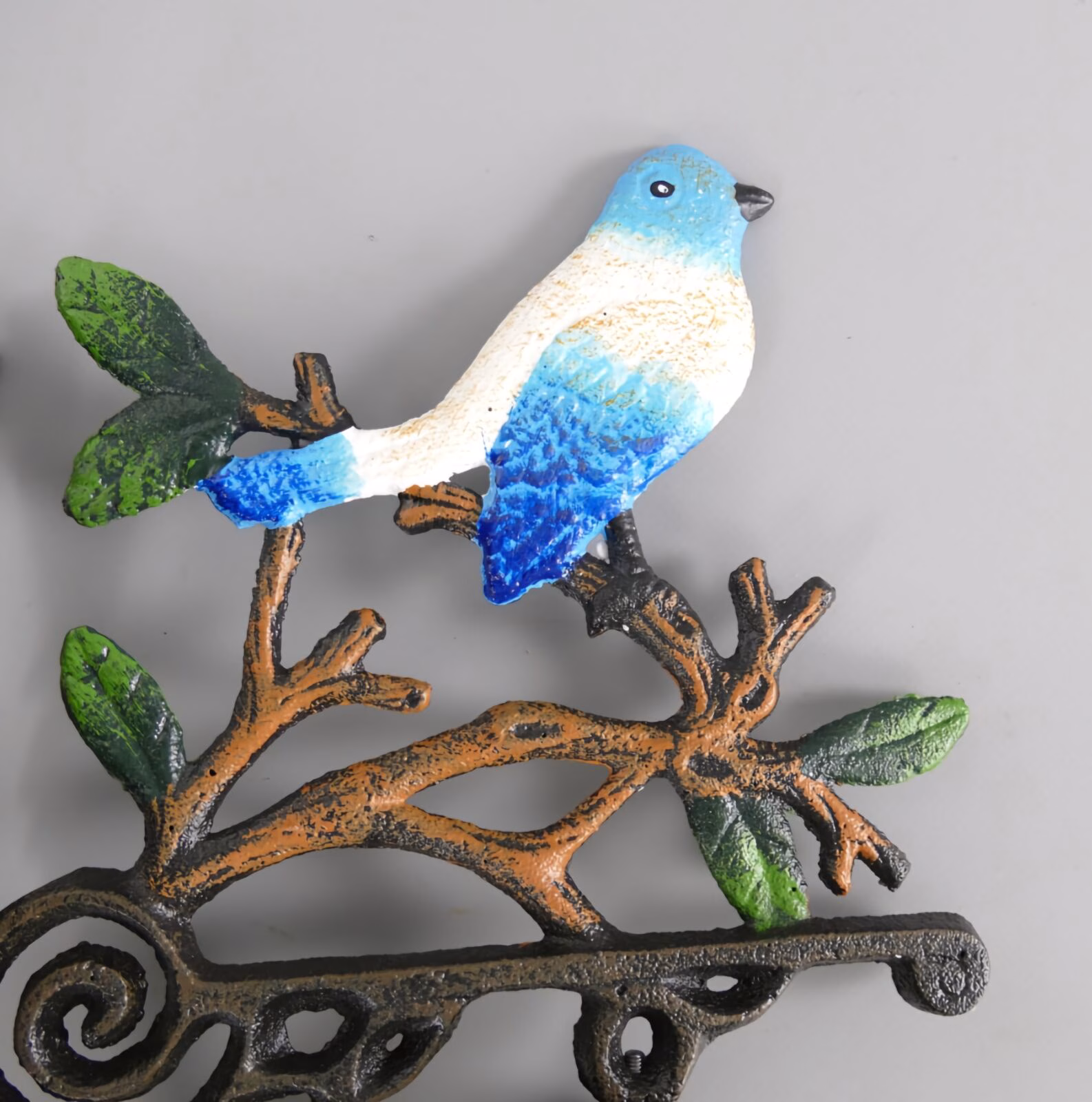 Deurbel gietijzer vogel 30cm 2 Deurbel gietijzer vogel 30