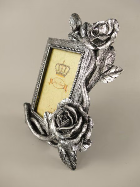 Fotolijst rozen zilver 3 Fotolijst rozen zilver - Afbeelding 3