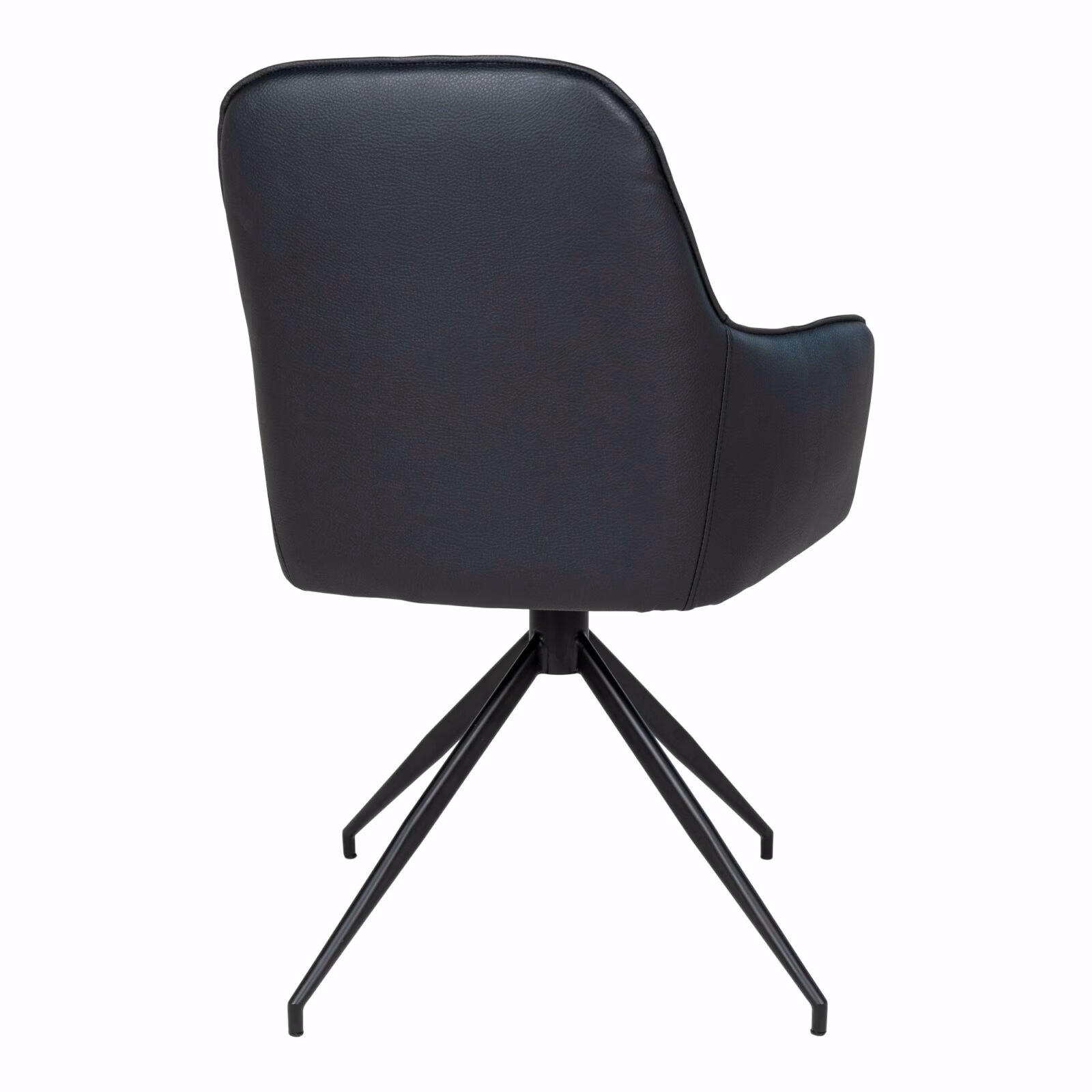 Harbo Eetkamerstoel draaibaar zwart 3 Harbo Eetkamerstoel draaibaar zwart