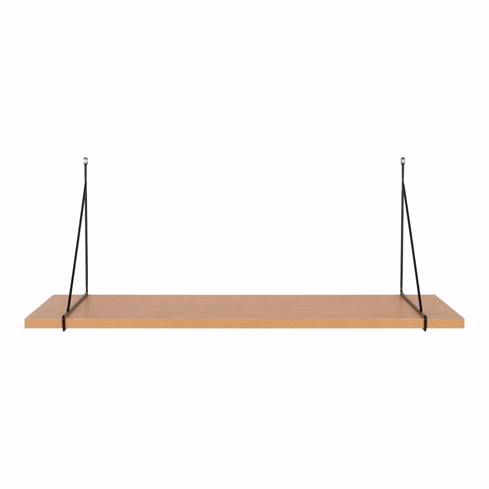 Chiba wandplank naturel zwart, 80x29 1 Chiba wandplank naturel zwart, 80x29