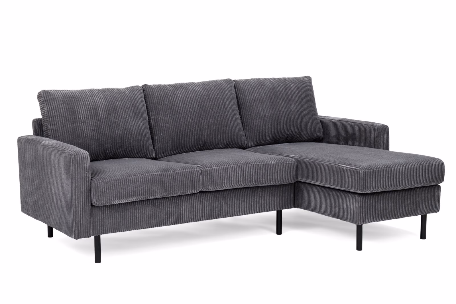 3 zits bank Rib Valente,antraciet 4 3 zits bank Rib Valente,antraciet