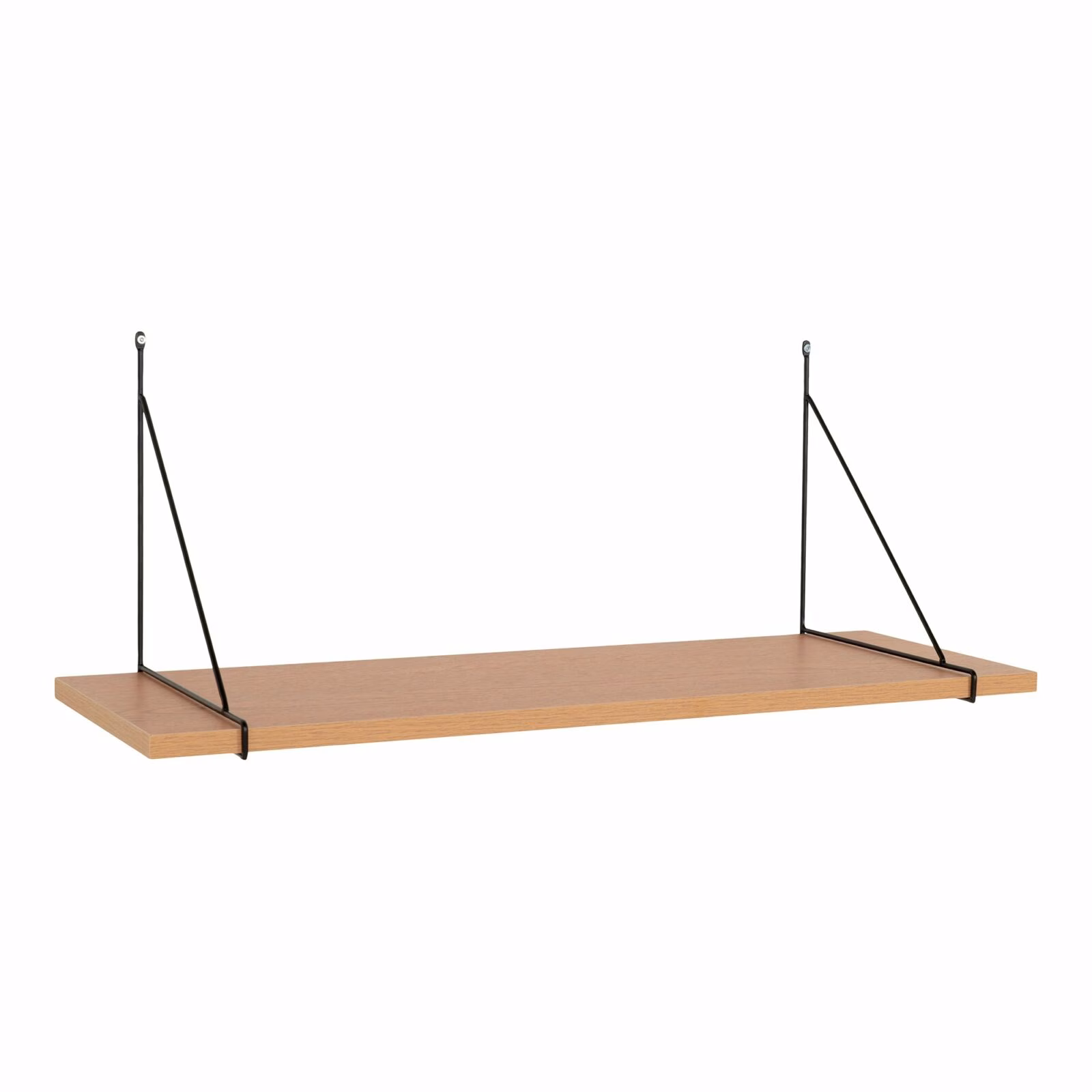 Chiba wandplank naturel zwart, 80x29 2 Chiba wandplank naturel zwart, 80x29 - Afbeelding 2