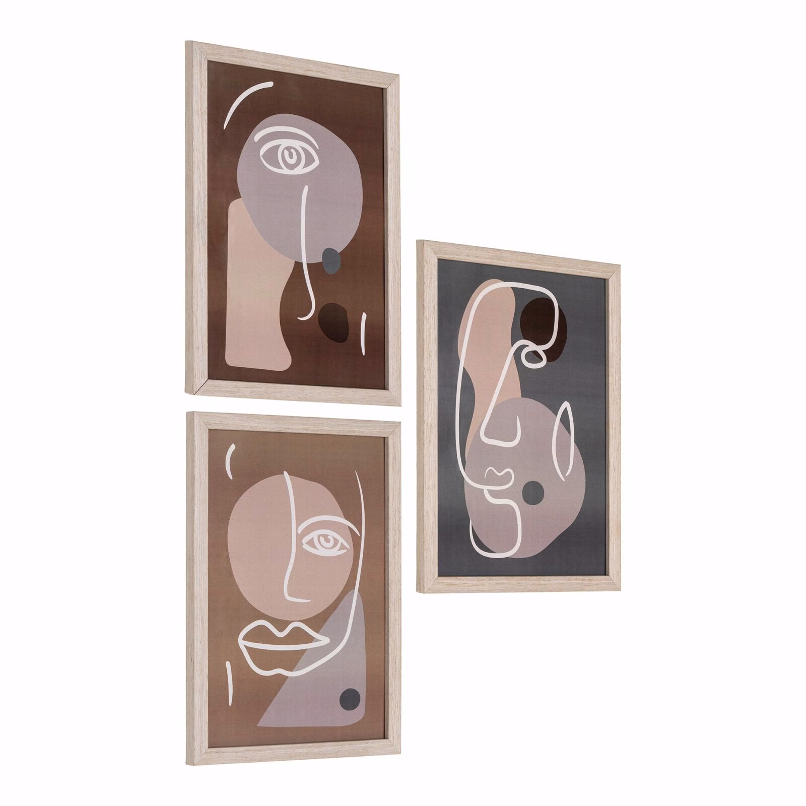 Madison schilderij set van 3 2 Madison schilderij set van 3 - Afbeelding 2