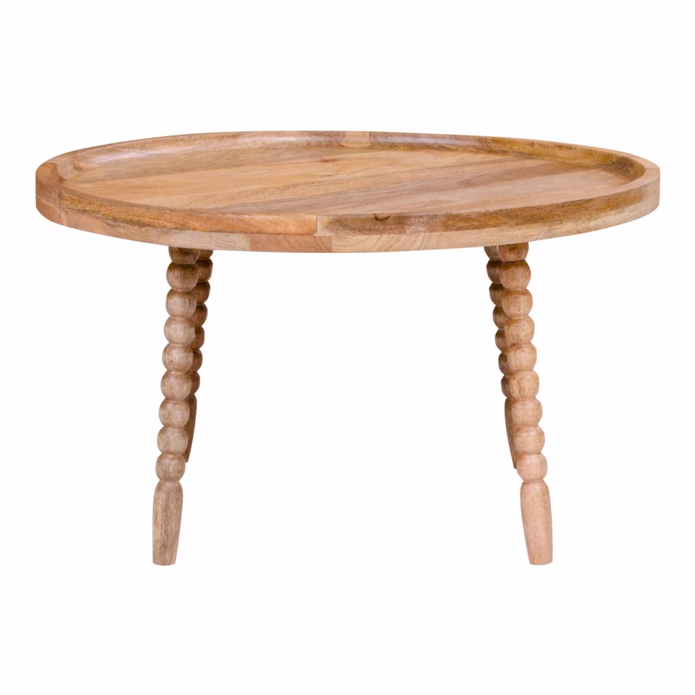 Jammu Salontafel mango Ø60x35. 3 Jammu Salontafel mango Ø60x35. - Afbeelding 3