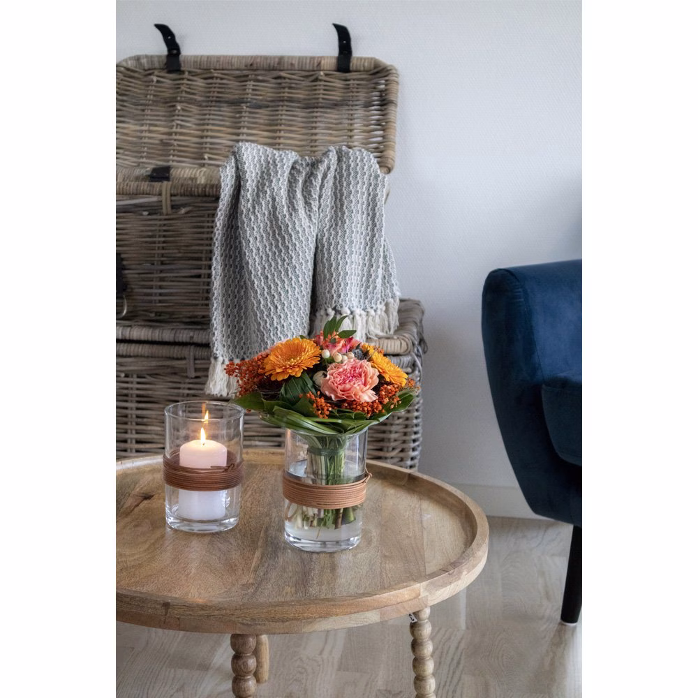 Jammu Salontafel mango Ø60x35. 5 Jammu Salontafel mango Ø60x35. - Afbeelding 5