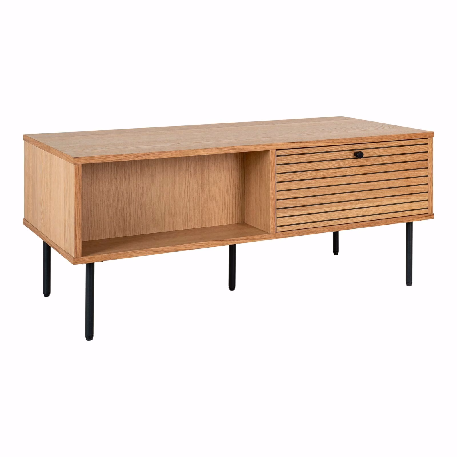Salontafel eikenfineer 50x100x45 5 Salontafel eikenfineer 50x100x45