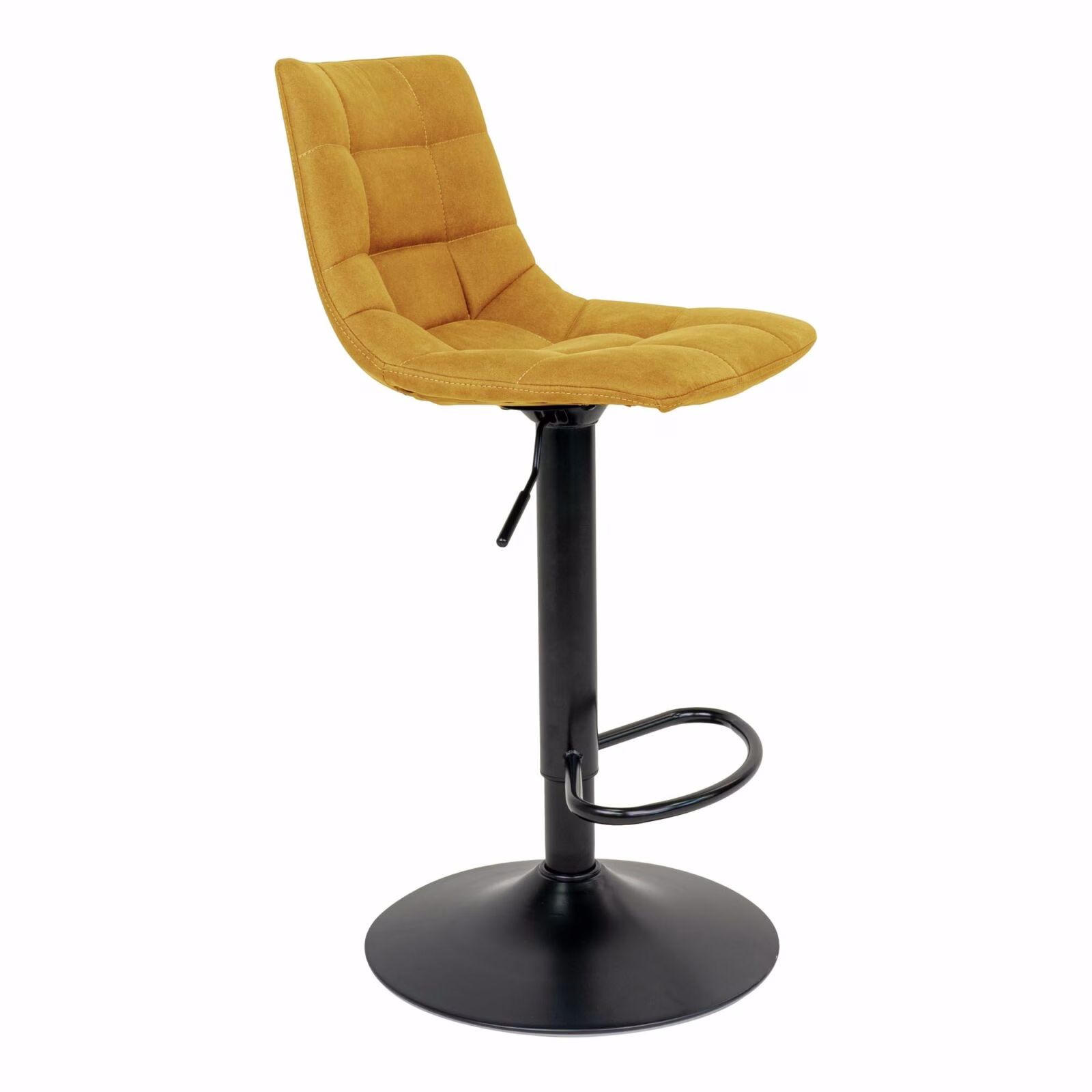 House Nordic Barstoel Middelfart mosterdgeel 4 House Nordic Barstoel Middelfart mosterdgeel - Afbeelding 4