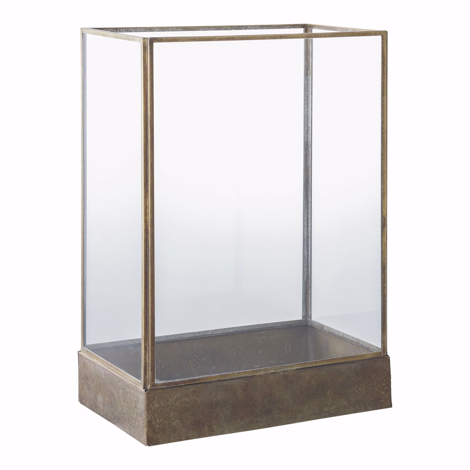 Manali messing Lantaarn 36 cm 3 Manali messing Lantaarn 36 cm - Afbeelding 3