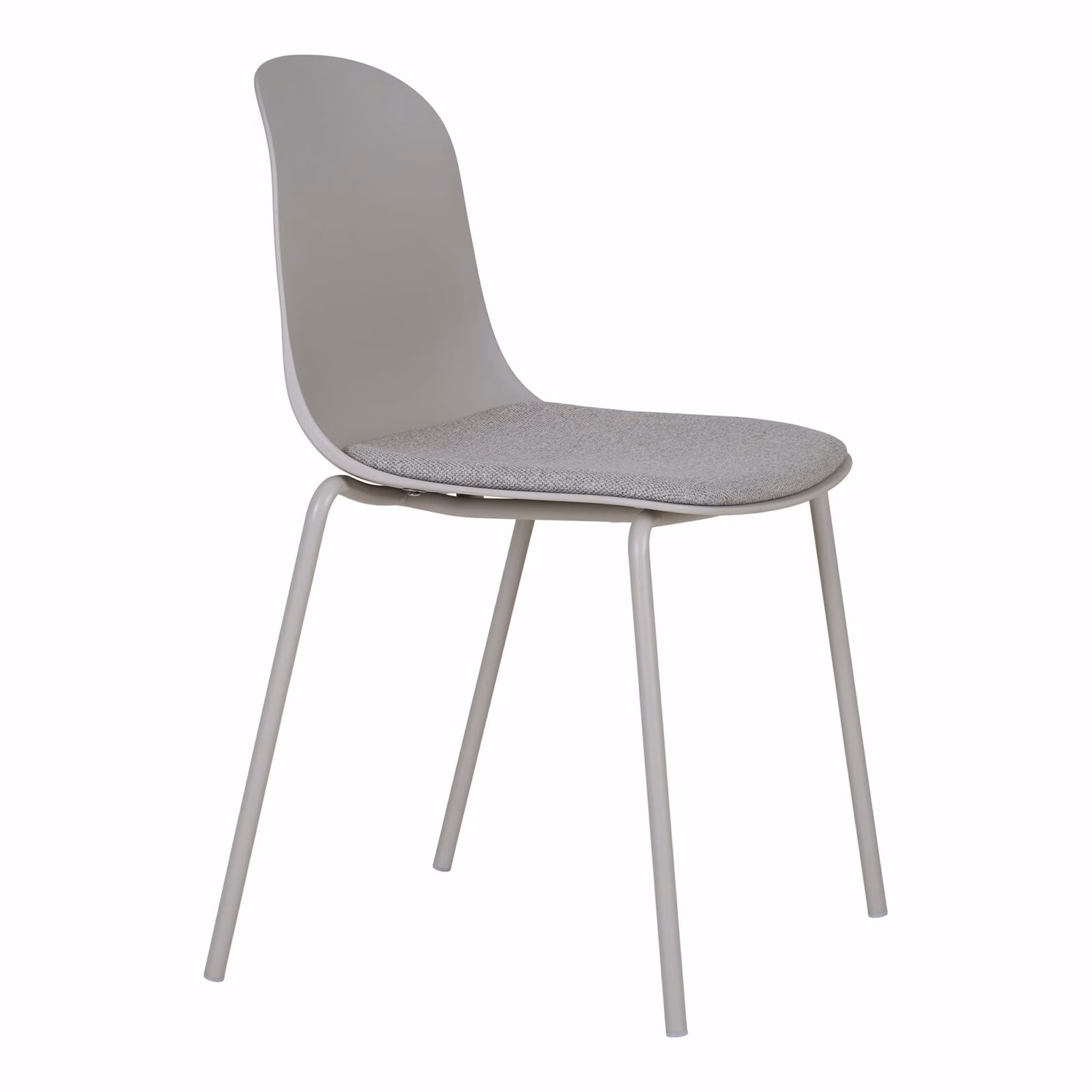 Huis Nordic ApS Eetkamerstoel, lichtgrijs, 4 Huis Nordic ApS Eetkamerstoel, lichtgrijs, - Afbeelding 4