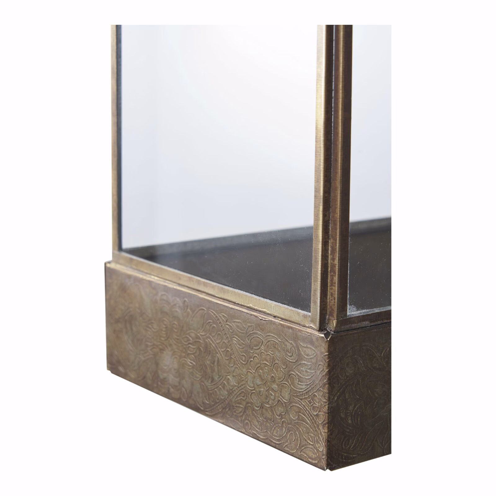 Manali messing Lantaarn 36 cm 4 Manali messing Lantaarn 36 cm - Afbeelding 4