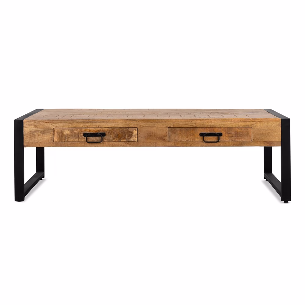 Britt salontafel met 2 lades 140 1 Britt salontafel met 2 lades 140