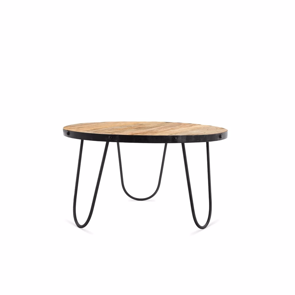 Salontafel Mango Hout & Metaal 1 Salontafel Mango Hout & Metaal