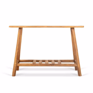 Blora Oude Teakhouten Bijzettafel Met Plank 120