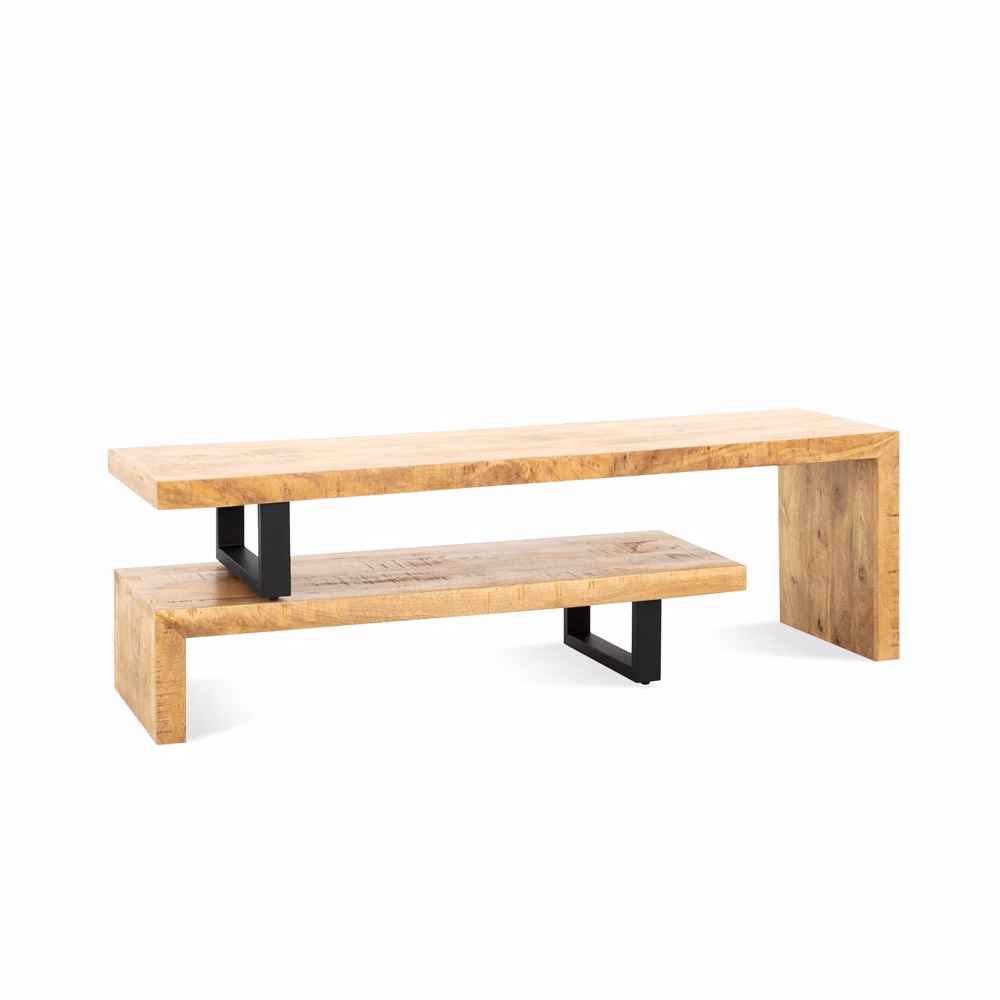Kelly TV kast mangohout140 2 Kelly TV kast mangohout140 - Afbeelding 2