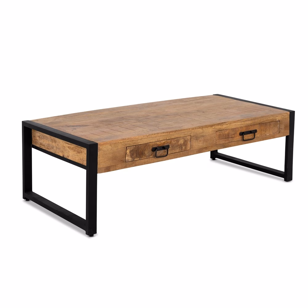 Britt salontafel met 2 lades 140 2 Britt salontafel met 2 lades 140 - Afbeelding 2