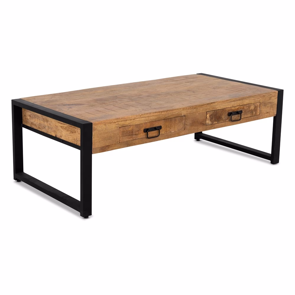 Britt salontafel met 2 lades 120 2 Britt salontafel met 2 lades 120 - Afbeelding 2