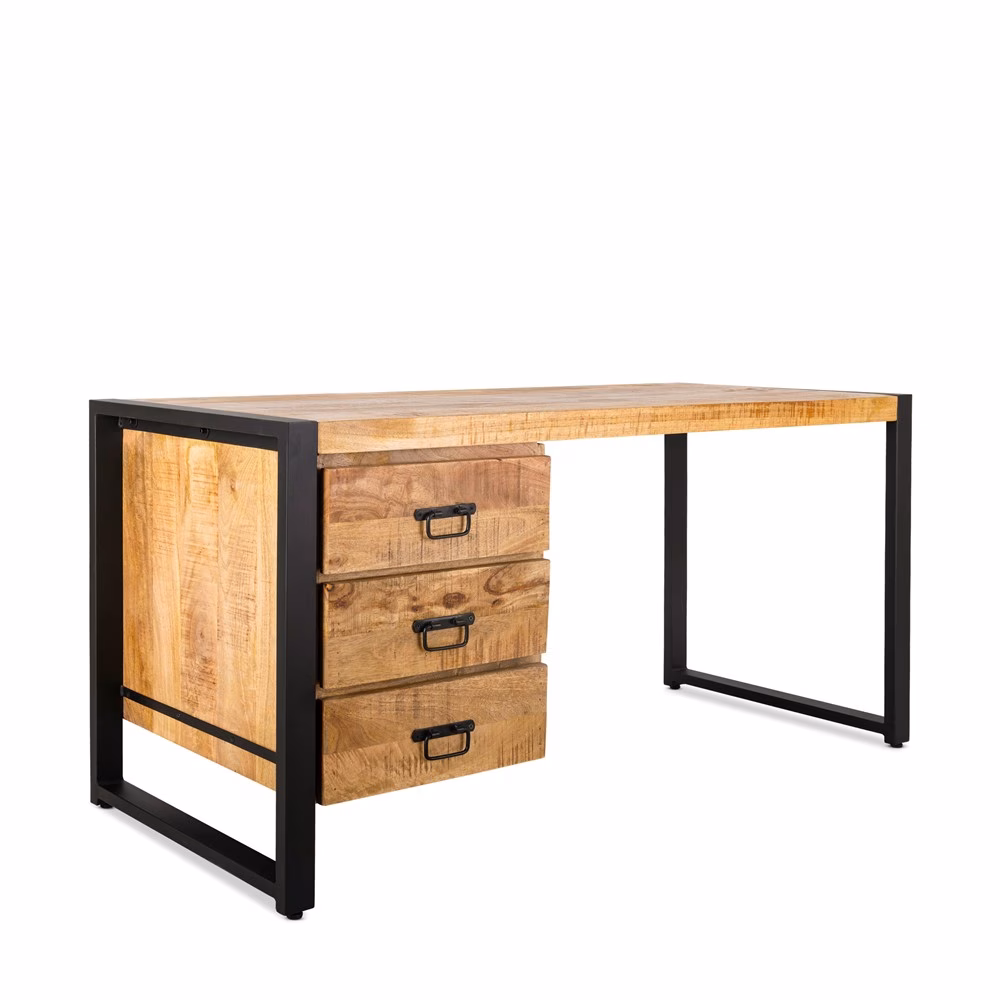 Britt 3 lades bureau 2 Britt 3 lades bureau - Afbeelding 2