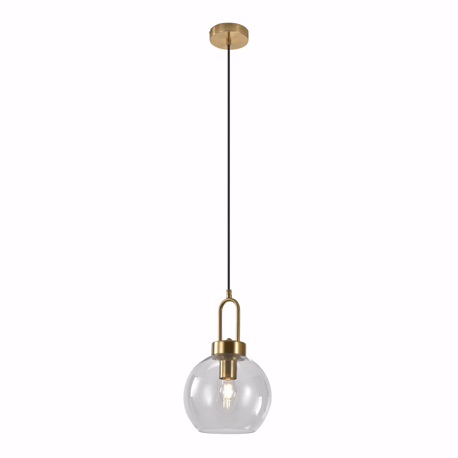 Luton Pendant - Hanglamp in bolvormig glas. 1 Luton Pendant - Hanglamp in bolvormig glas.