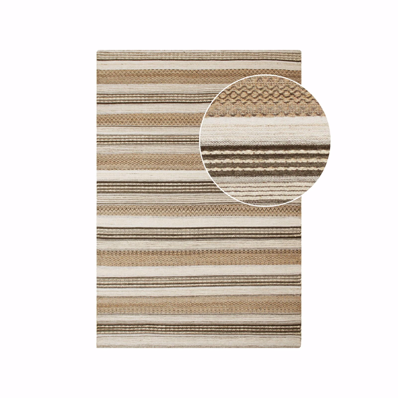 Morena Vloerkleed, natuur/grijs, 160x230 cm 1 Morena Vloerkleed, natuur/grijs, 160x230 cm