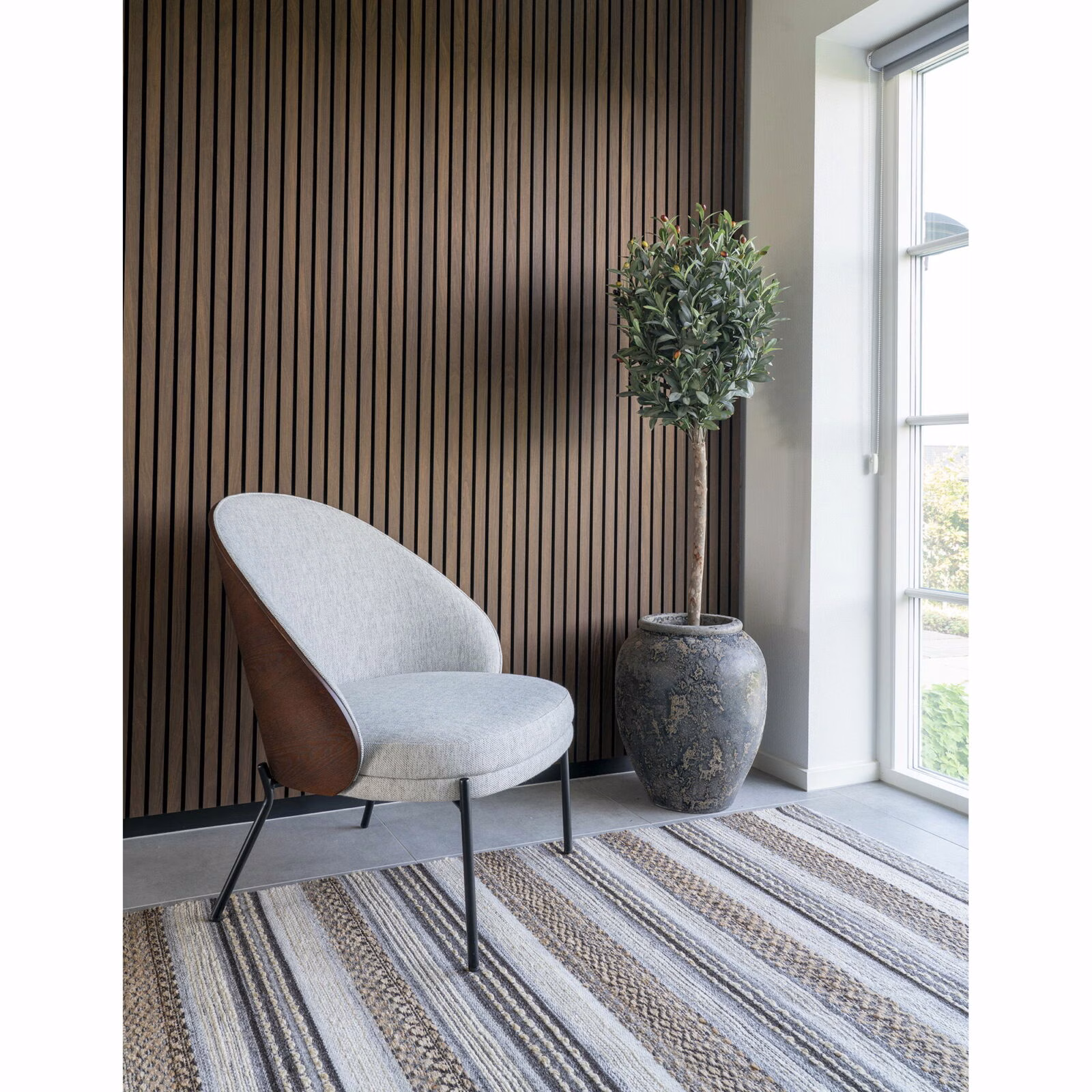 Morena Vloerkleed, natuur/grijs, 160x230 cm 2 Morena Vloerkleed, natuur/grijs, 160x230 cm - Afbeelding 2