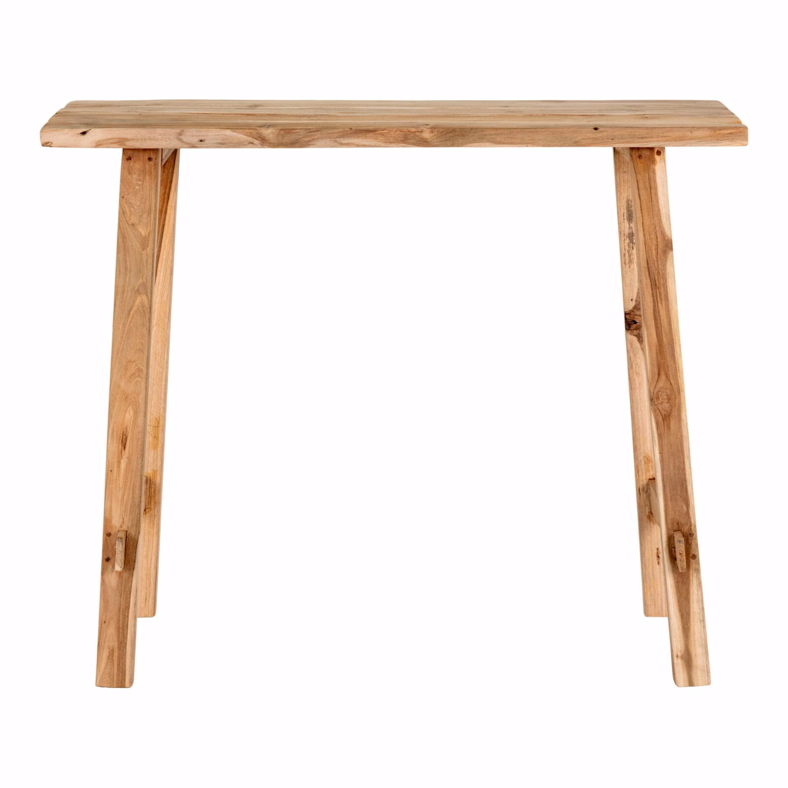 Girona Teakhouten Wandtafel 90x30xh80 cm 3 Girona Teakhouten Wandtafel 90x30xh80 cm - Afbeelding 3