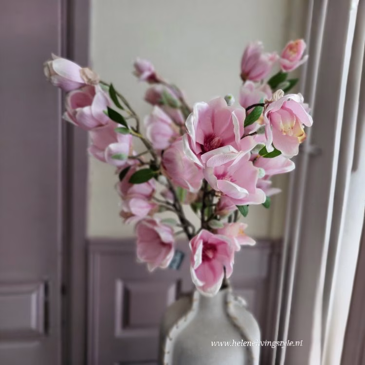 Magnolia Kunsttak Roze Levensecht & Stijlvol 2 Magnolia Kunsttak Roze Levensecht & Stijlvol - Afbeelding 2