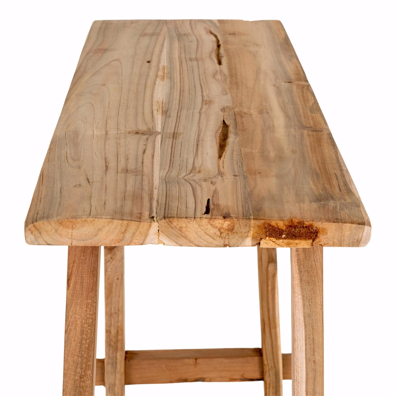 Girona Teakhouten Wandtafel 90x30xh80 cm 5 Girona Teakhouten Wandtafel 90x30xh80 cm - Afbeelding 5