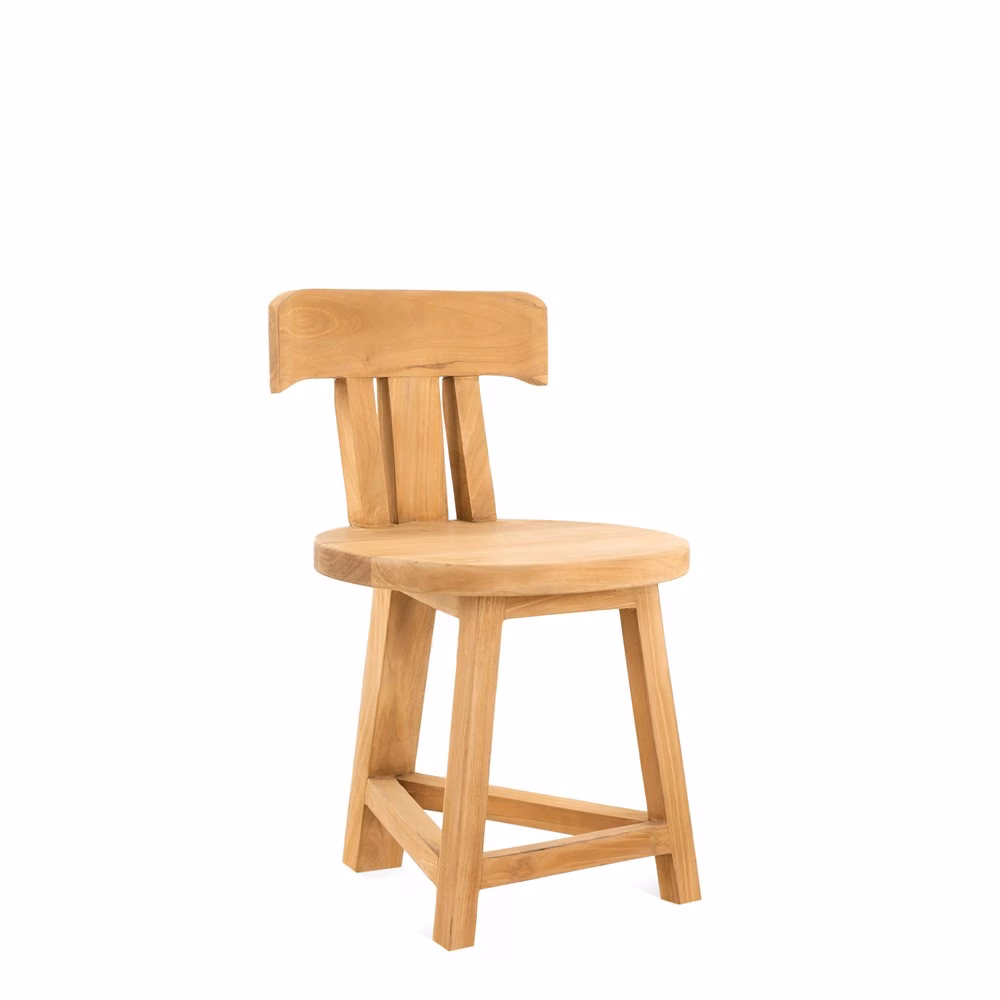 Houten Tuinstoel - Landelijke Stijl en Comfort 2 Houten Tuinstoel - Landelijke Stijl en Comfort - Afbeelding 2