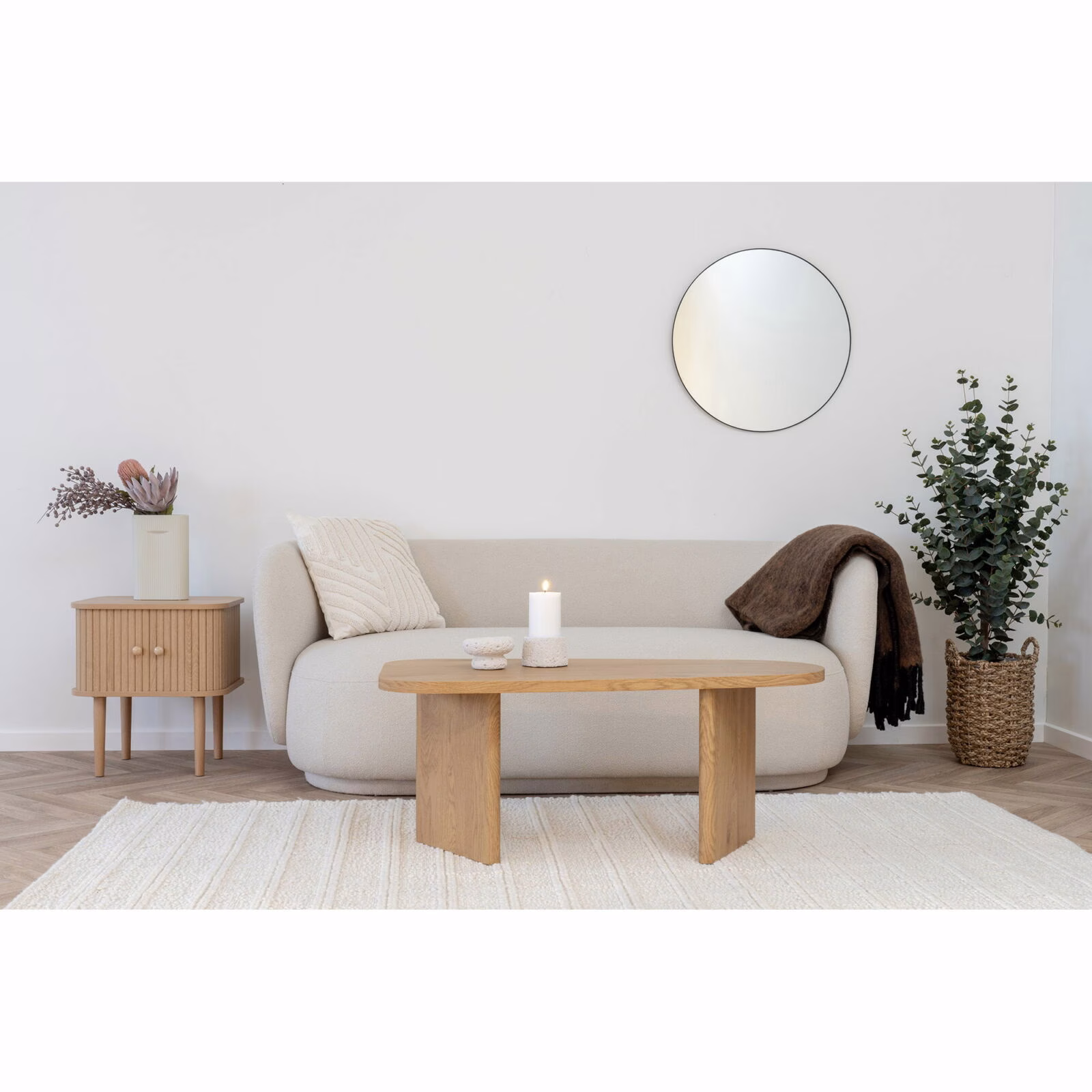 Melo Salontafel – Naturel | 100x50 cm | Licht & Tijdloos Design 2 Melo Salontafel – Naturel | 100x50 cm | Licht & Tijdloos Design - Afbeelding 2