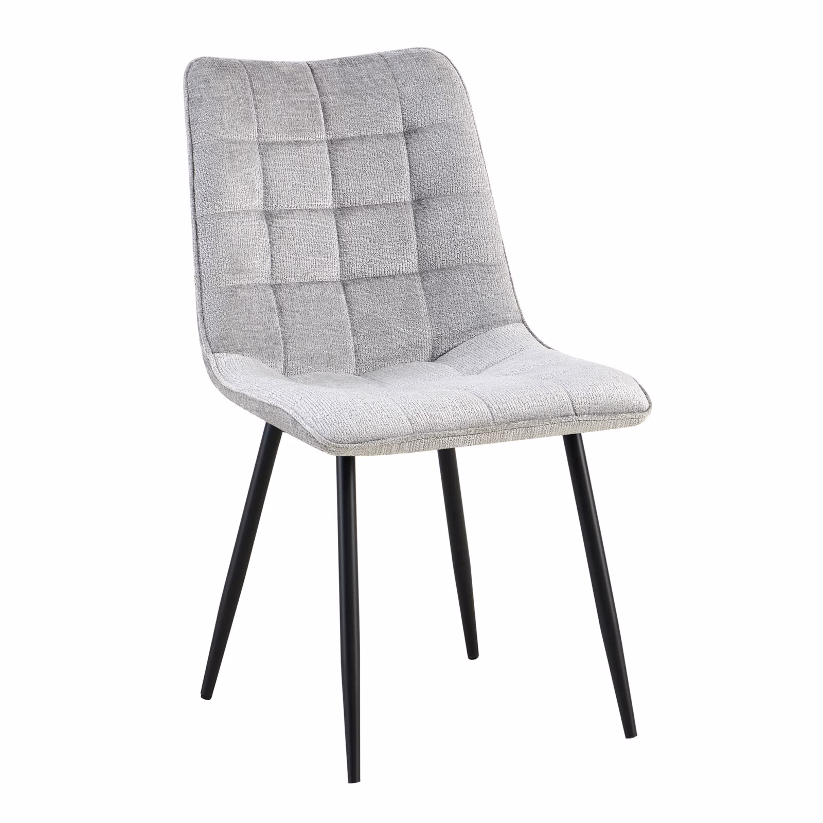 Eetkamerstoel Lucille Grijs – Stijlvolle Comfortstoel per Stuk (4 per Doos) 2 Eetkamerstoel Lucille Grijs – Stijlvolle Comfortstoel per Stuk (4 per Doos) - Afbeelding 2
