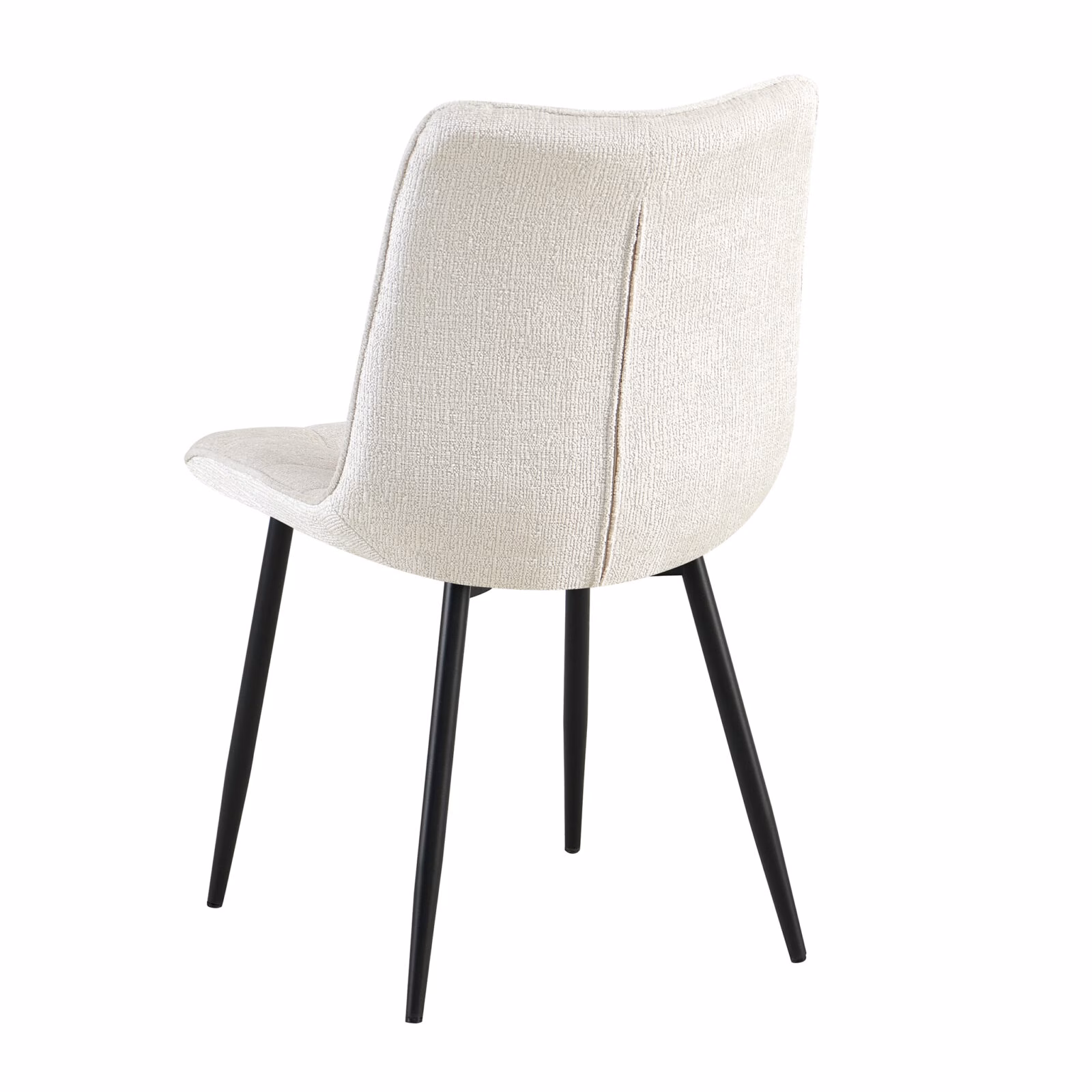 Eetkamerstoel Lucille Beige – Comfortabele Designstoel per Stuk (4 per Doos) 3 Eetkamerstoel Lucille Beige – Comfortabele Designstoel per Stuk (4 per Doos) - Afbeelding 3