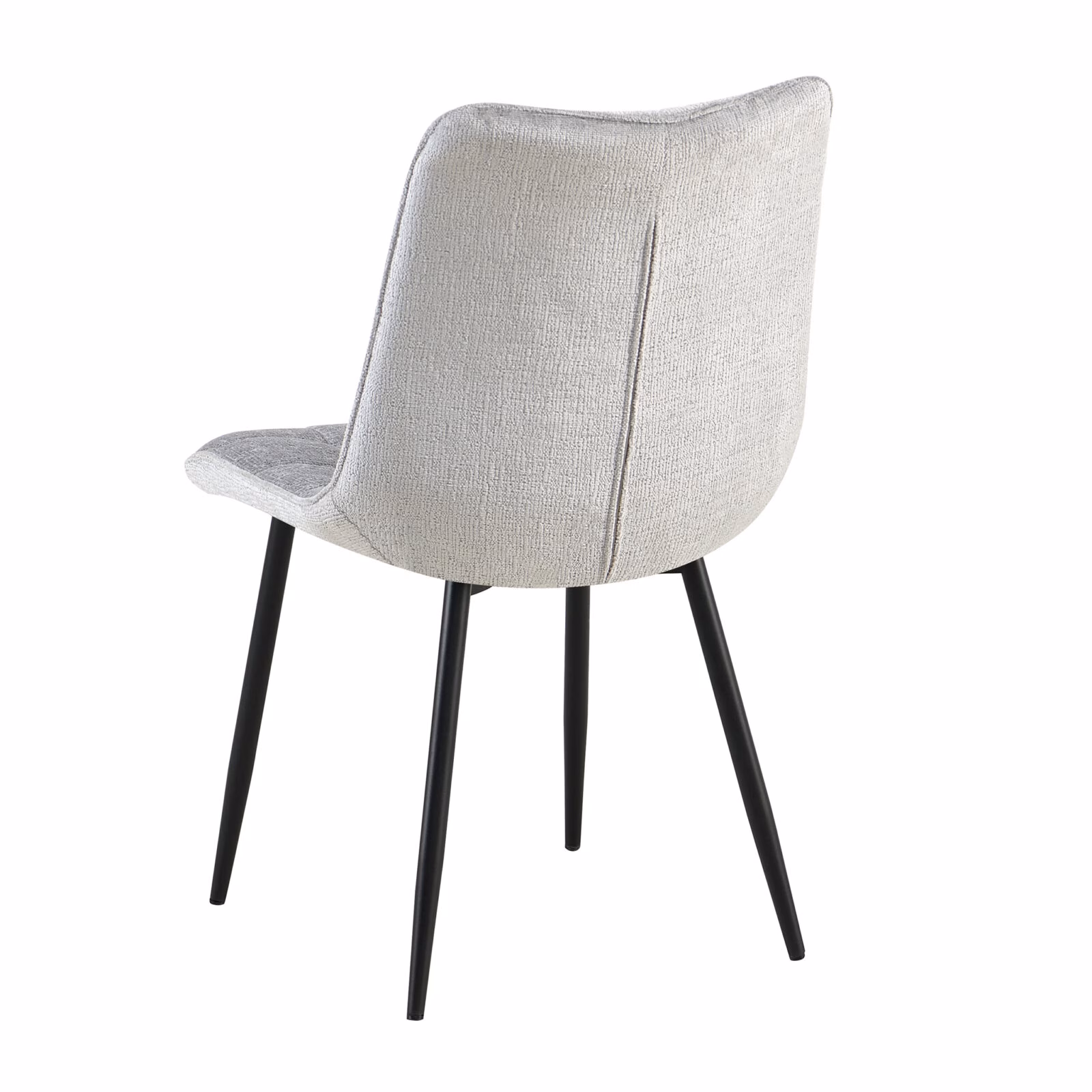 Eetkamerstoel Lucille Grijs – Stijlvolle Comfortstoel per Stuk (4 per Doos) 3 Eetkamerstoel Lucille Grijs – Stijlvolle Comfortstoel per Stuk (4 per Doos) - Afbeelding 3