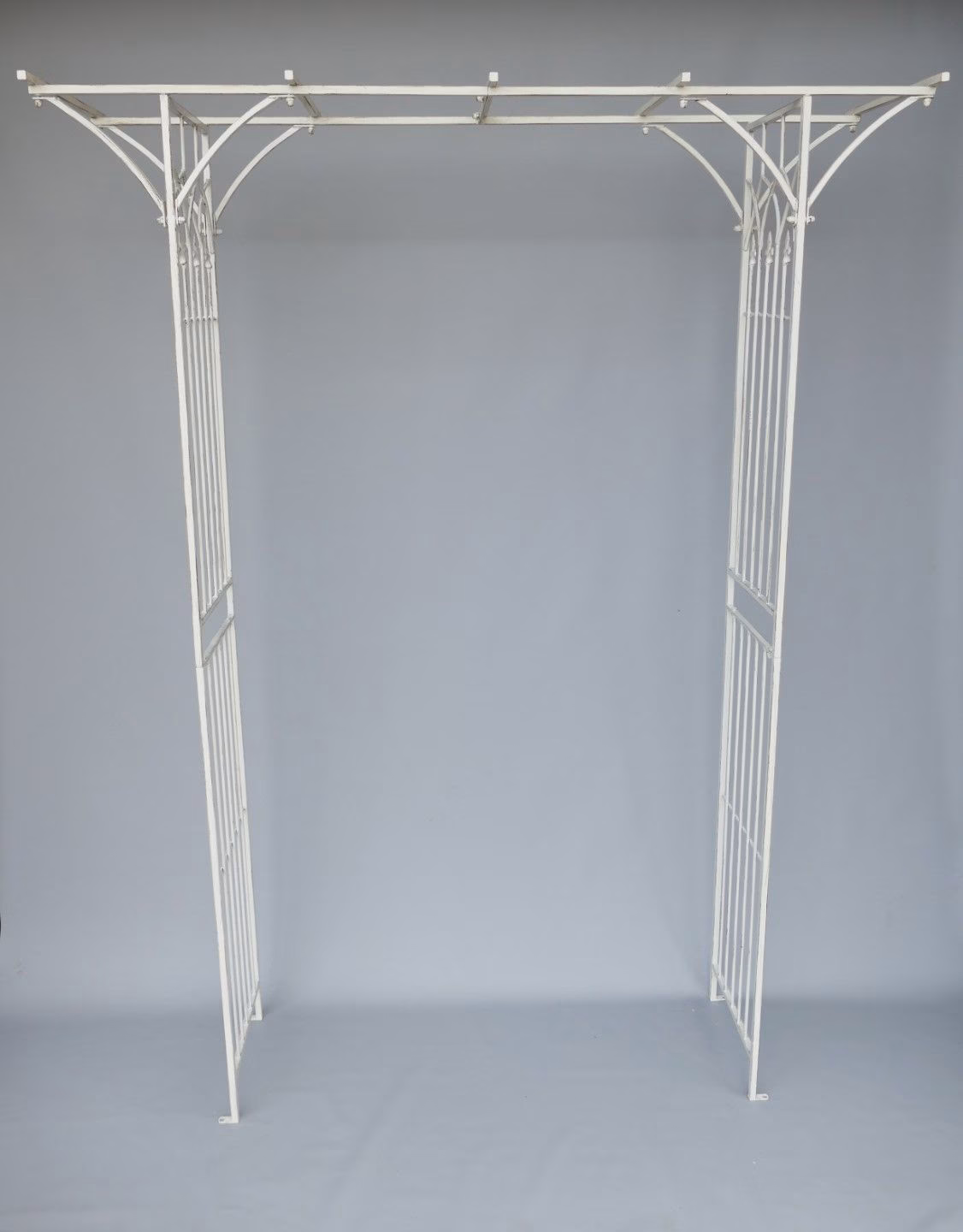 Rozenboog Rustiek Wit – Metalen Tuinboog 230x175 cm 5 Rozenboog Rustiek Wit – Metalen Tuinboog 230x175 cm