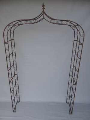 Rozenboog rustiek bruin 260x150 cm