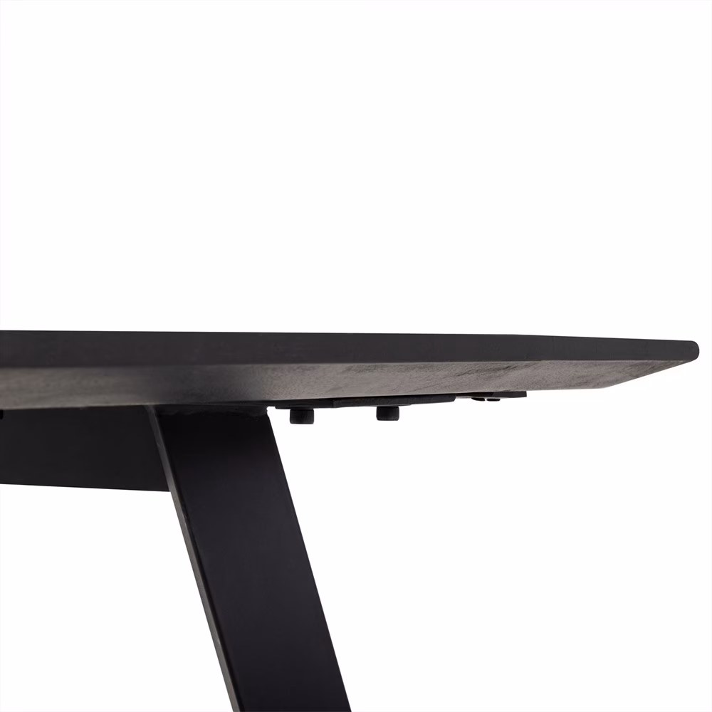 Eettafel Berlin zwart 220 3 Eettafel Berlin zwart 220 - Afbeelding 3