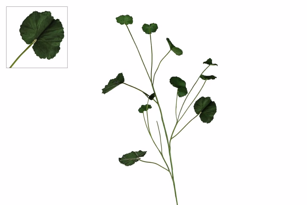 Kunsttak Begonia Leaf Groen 98 cm – Realistisch & Onderhoudsvrij 1 Kunsttak Begonia Leaf Groen