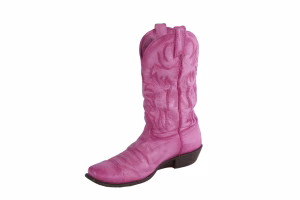 Cowboylaars Vaas Roze, 28cm