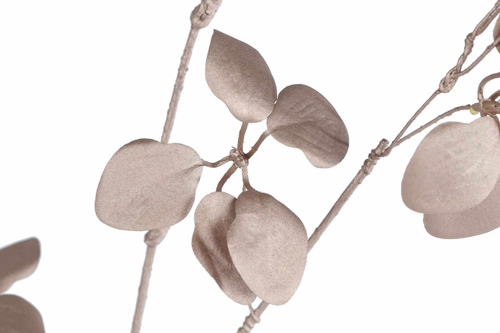 Kunsttak “Wild Leaf” Champagne – 80 cm – Luxe Decoratie Tak 4 Kunsttak Wild Leaf Champagne