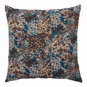 Sierkussen blauw bruin