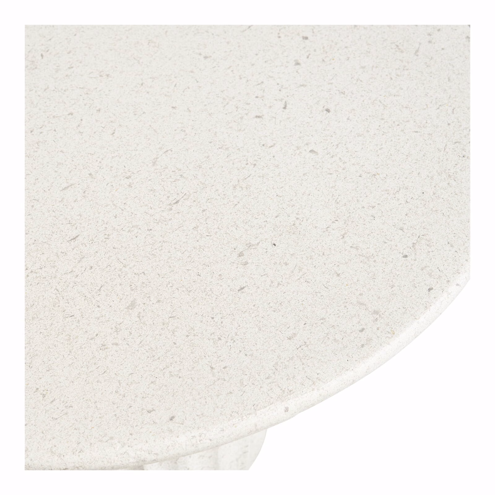Blackburn Bijzettafel – Wit Vezelklei Ø36×45,5 cm 4 Blackburn Bijzettafel – Wit Vezelklei Ø36×45,5 cm - Afbeelding 4