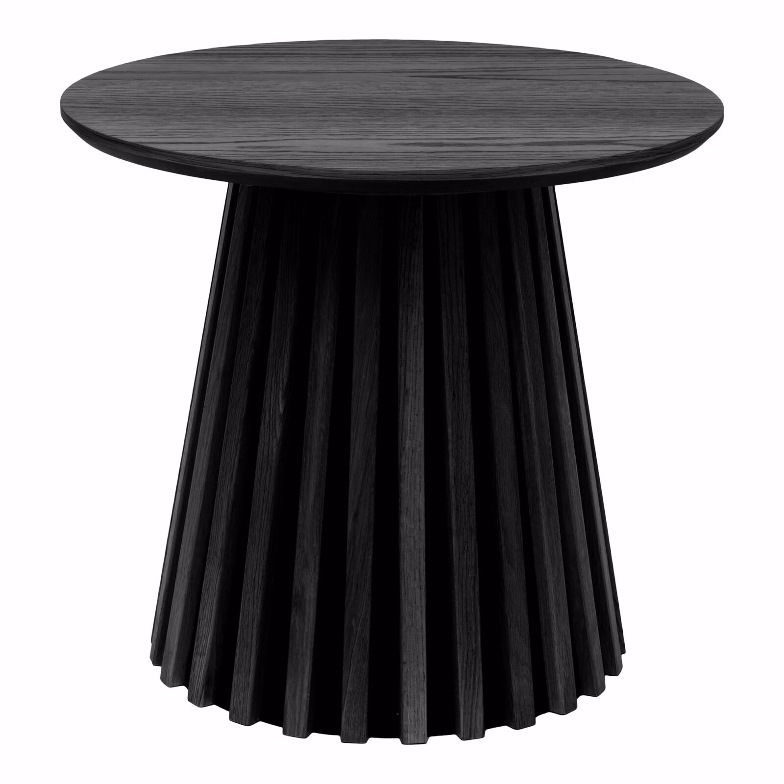Osaka Bijzettafel – Ronde Zwarte Eiken Ø50x45 cm 1 Osaka bijzettafel