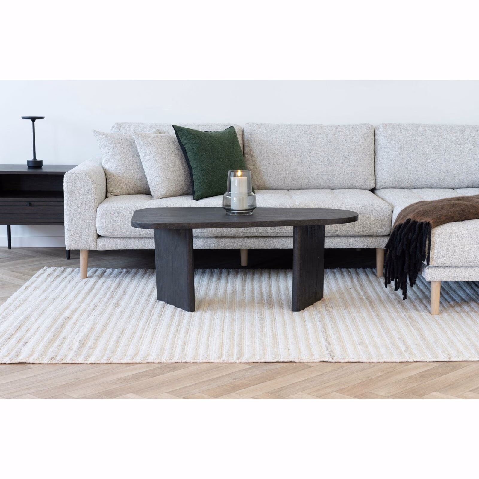 Melo Salontafel Donkerbruin 100 cm – Modern & Tijdloos Design 2 Melo Salontafel Donkerbruin 100