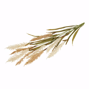 Decoratief Kunstgras Beige 130 cm