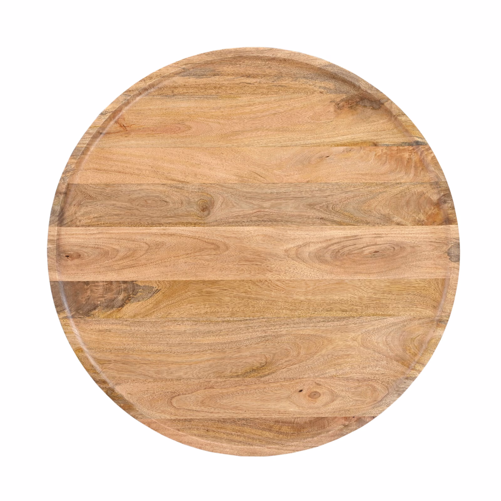 Salontafel Jade Kegelvoet Naturel Mangohout – Rond & Tijdloos Design 3 Salontafel Jade Kegelvoet Naturel Mangohout – Rond & Tijdloos Design - Afbeelding 3